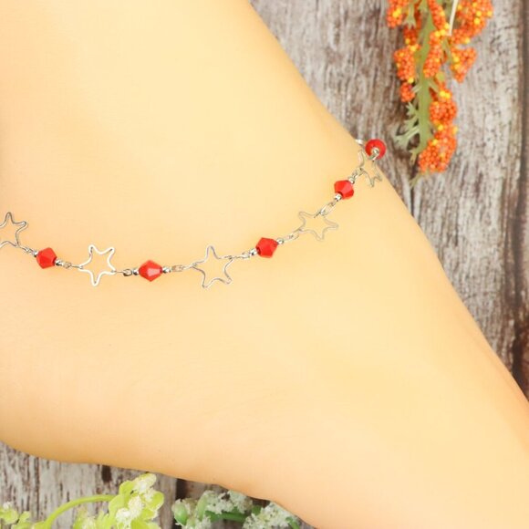 Dainty Anklet for Women – Elegant Everyday Jewelry & Perfect Gift | MLCRC1937 - Picture 2 of 10